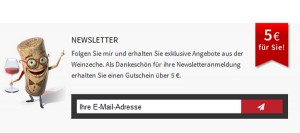 weinzeche.de Deutschland Newsletter
